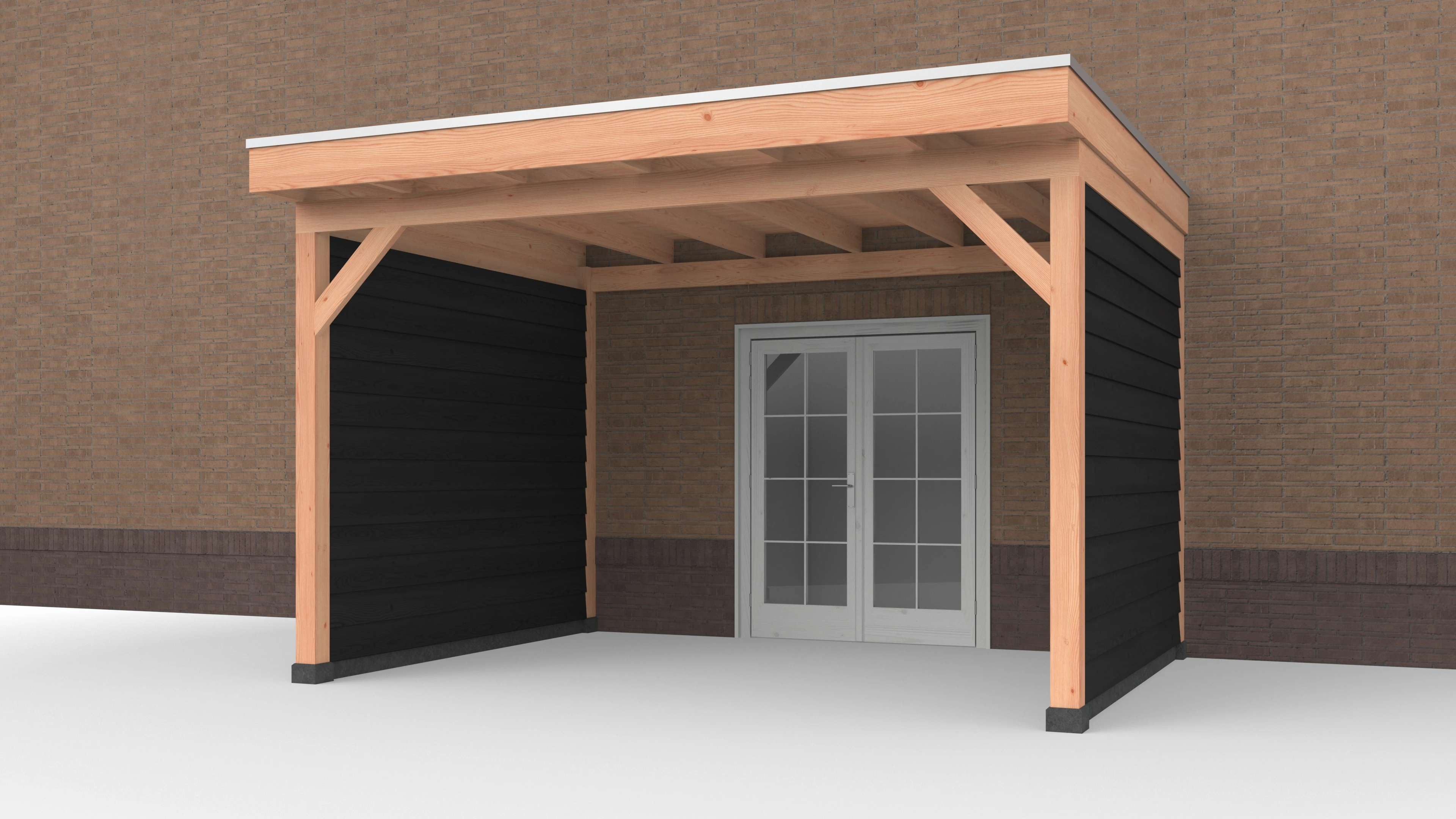 Douglas Buitenverblijf aan huis, 400 x 300, met twee zijwanden, Westwood - Afbeelding 1